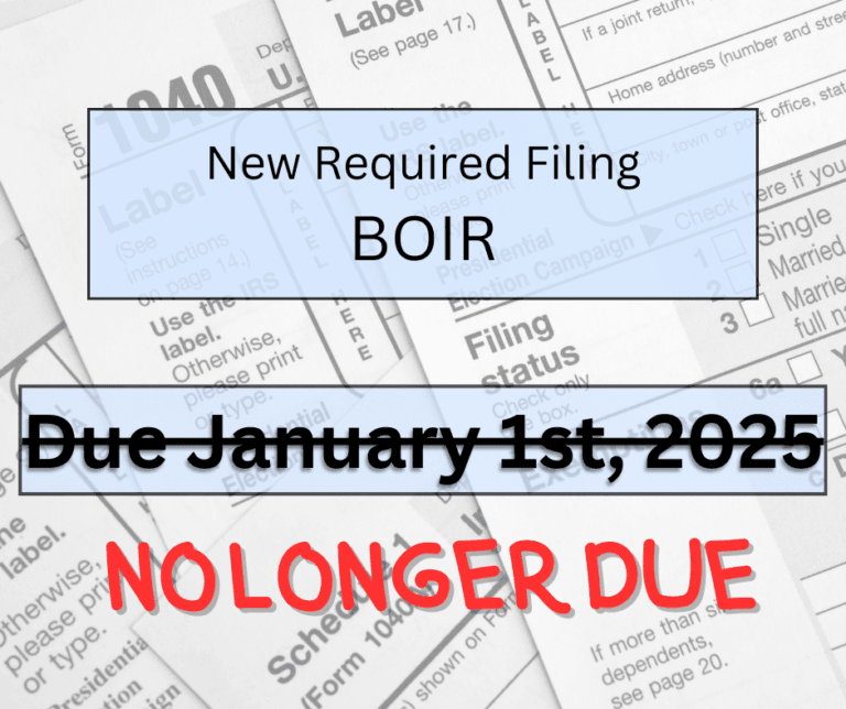 Understanding the BOIR Filing